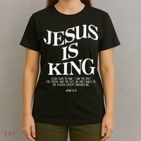 Jesus Is King Jesus John 146 Costume Christian T-Shirt thumb 4