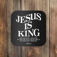 Jesus Is King Jesus John 146 Costume Christian Coaster thumb 0