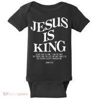 Jesus Is King Jesus John 146 Costume Christian Baby Bodysuit thumb 0