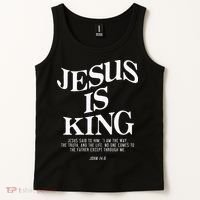 Jesus Is King Jesus John 146 Costume Christian Tank Top thumb 2