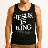 Jesus Is King Jesus John 146 Costume Christian Tank Top thumb 3