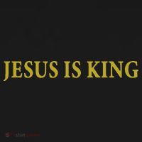 Jesus Is King Christian Coaster thumb 2