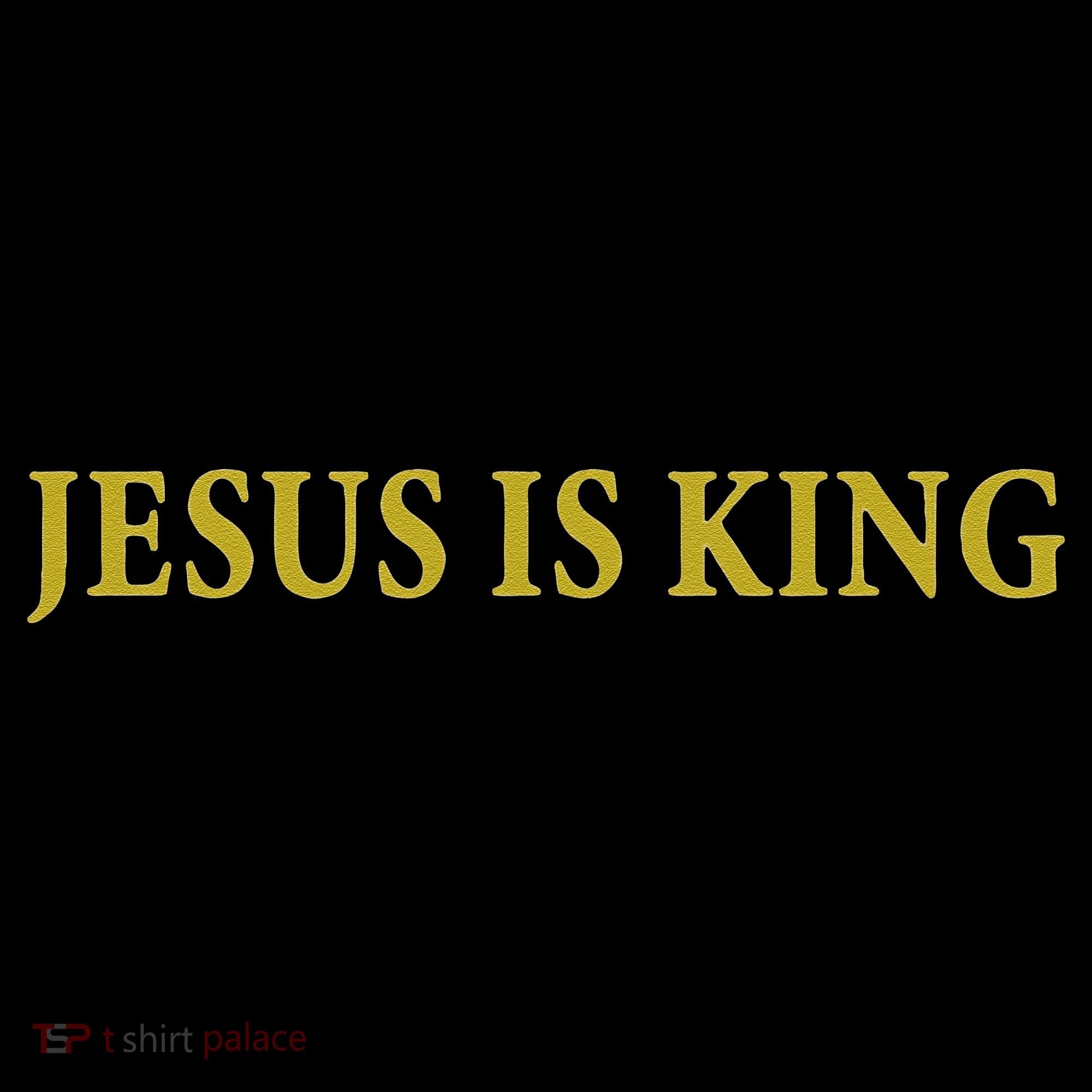 Jesus Is King Christian Mousepad