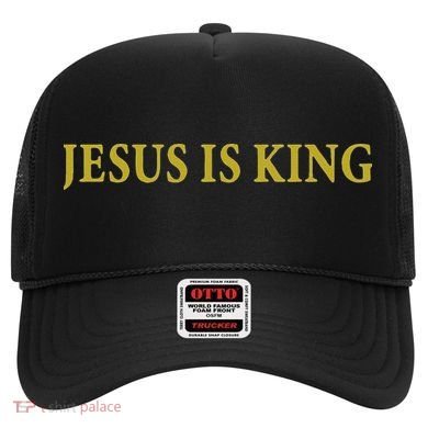 Jesus Is King Christian Hat
