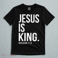 Jesus Is King Bible Scripture Christian T-Shirt thumb 5