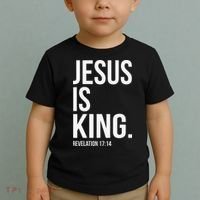 Jesus Is King Bible Scripture Christian Toddler T-Shirt thumb 2