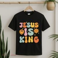 Jesus Is King Christian Religious T-Shirt thumb 2
