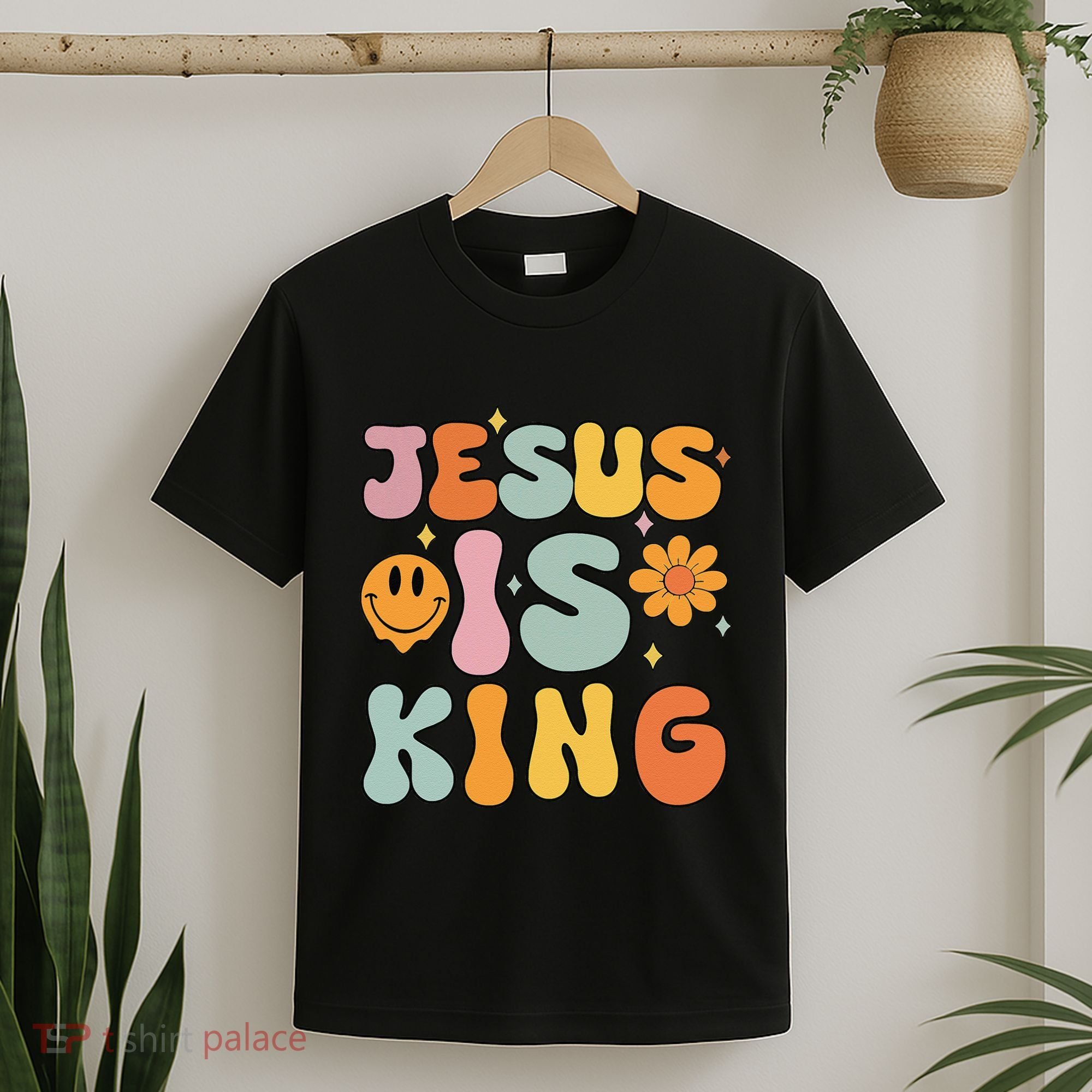 Jesus Is King Christian Religious T-Shirt