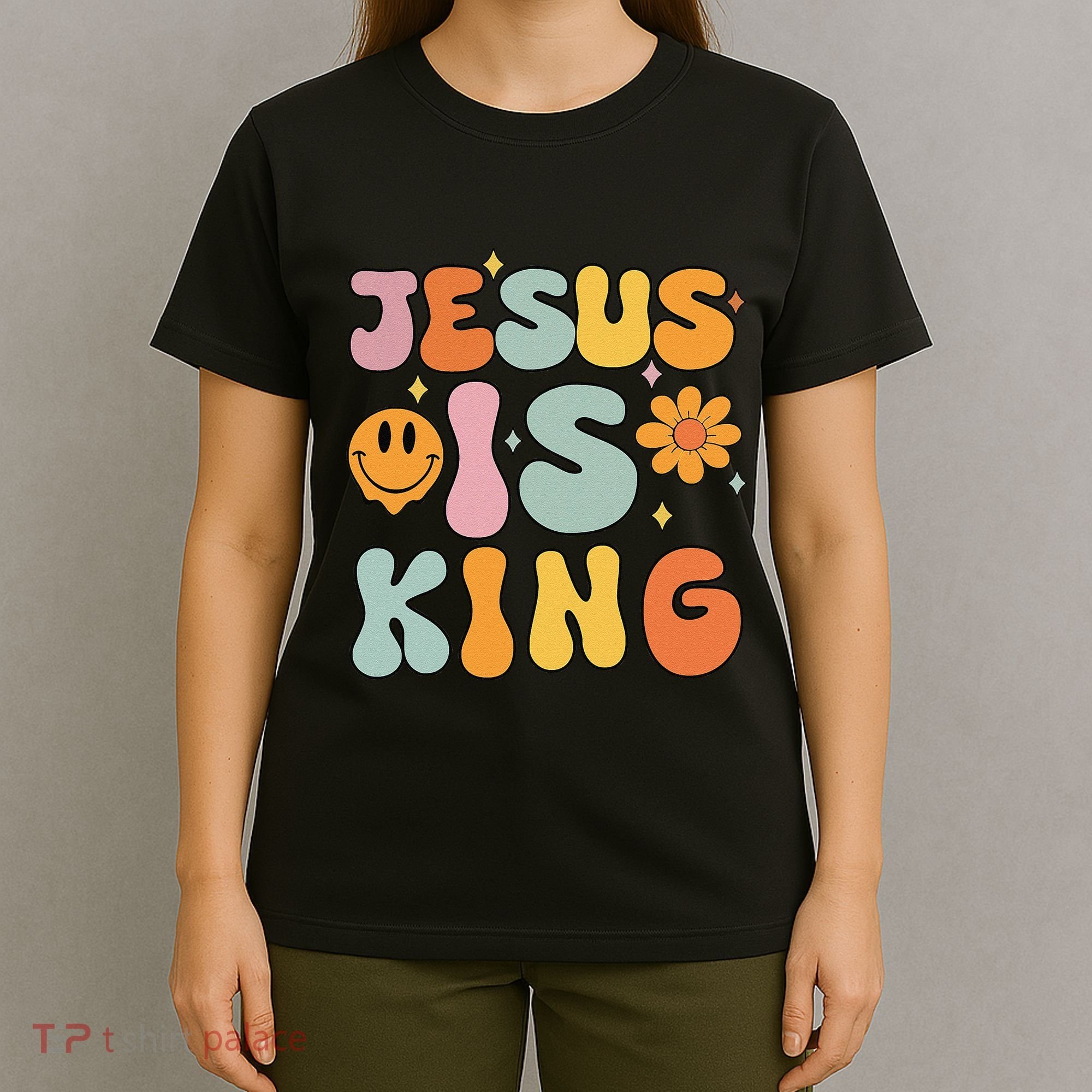 Jesus Is King Christian Religious T-Shirt