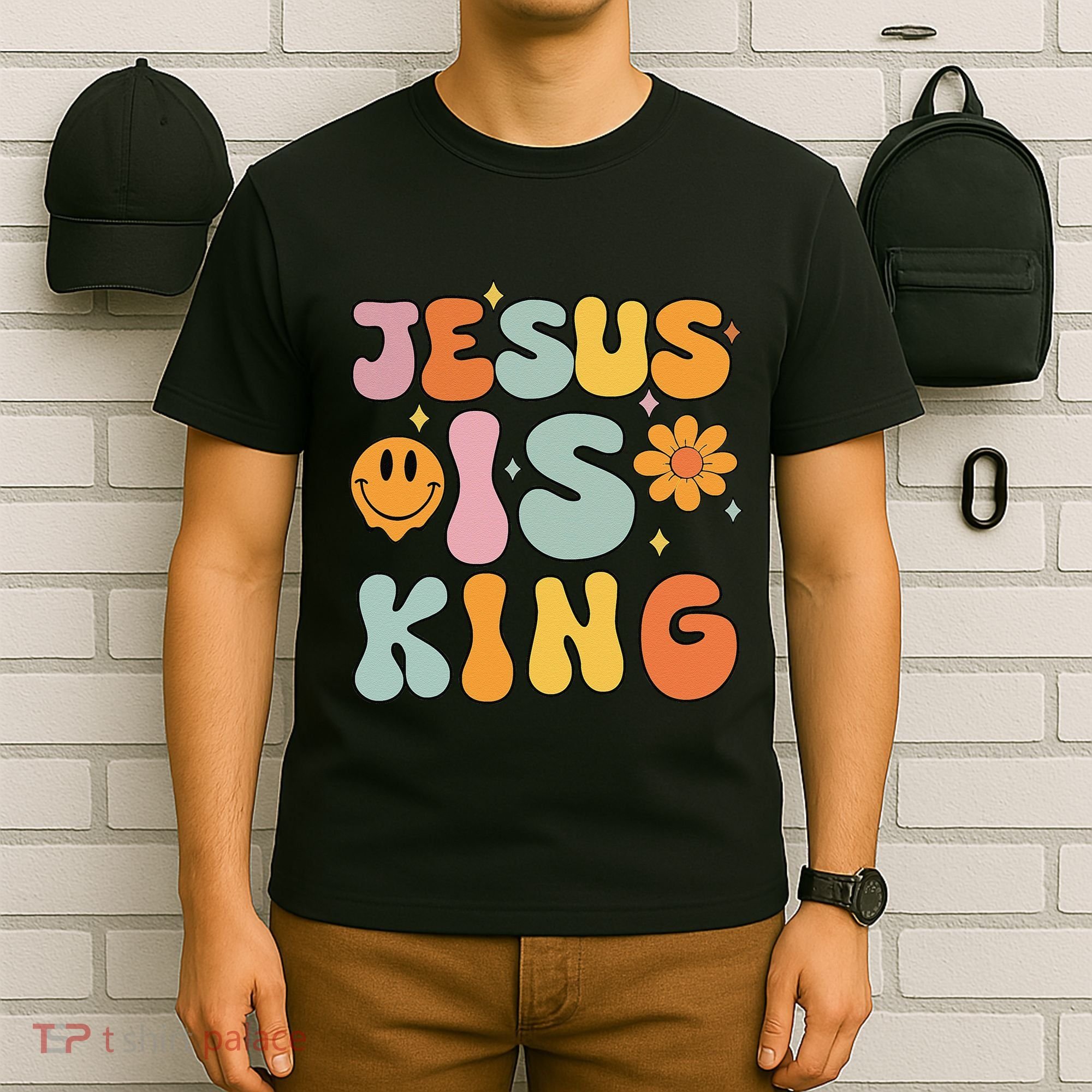 Jesus Is King Christian Religious T-Shirt