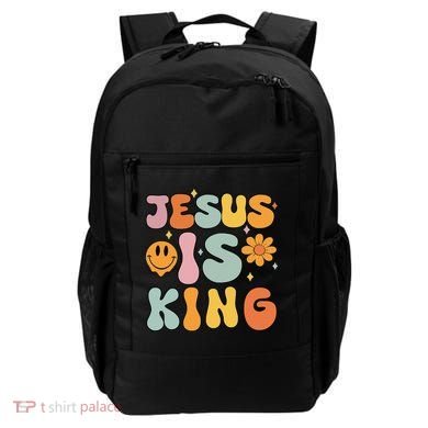 Jesus Is King Christian Religious Backpack