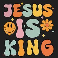 Jesus Is King Christian Religious Beanie thumb 2