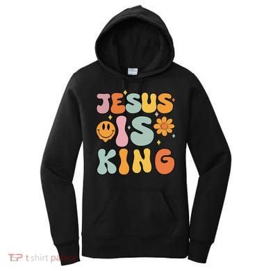 Jesus Is King Christian Religious Women's Hoodie