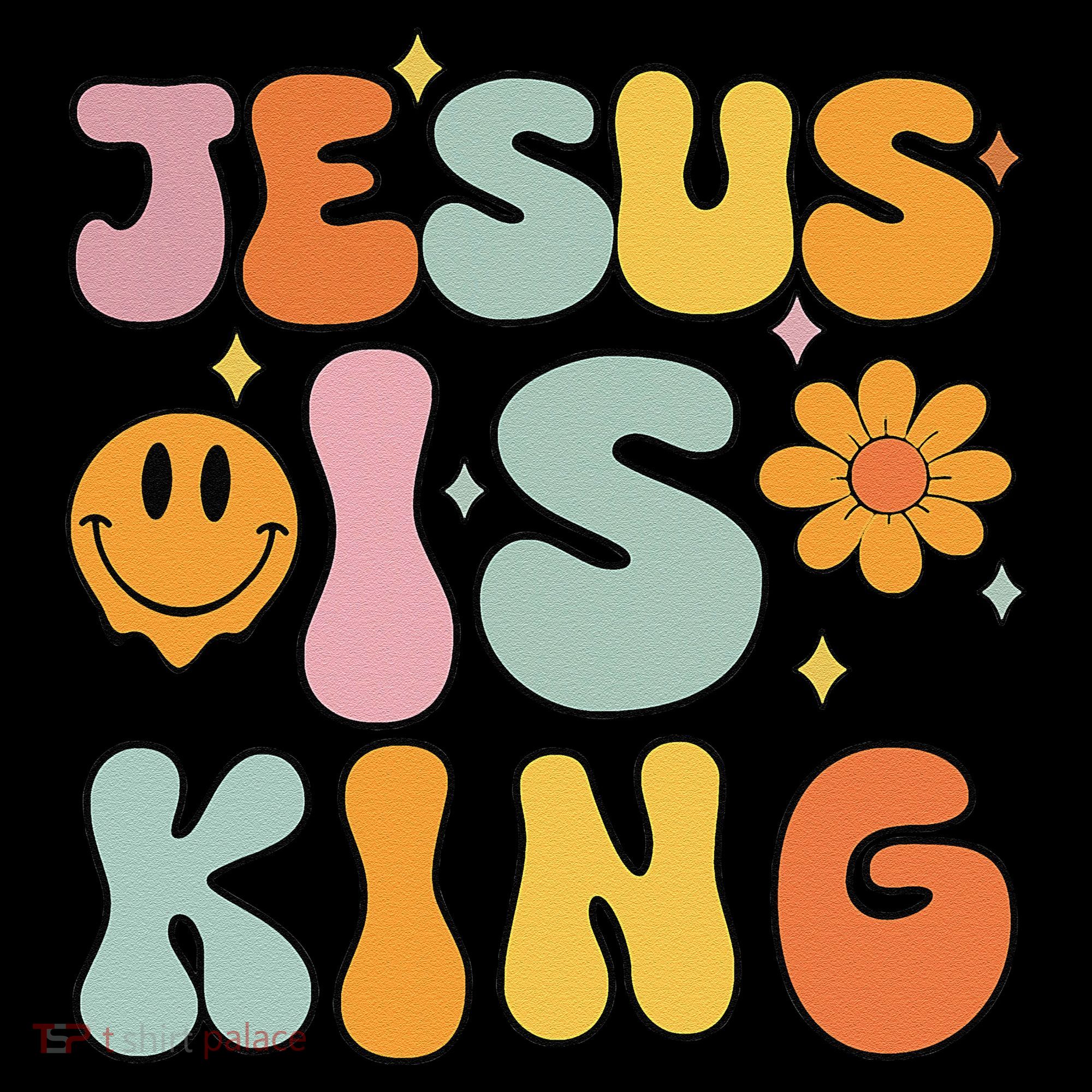 Jesus Is King Christian Religious Women's Hoodie