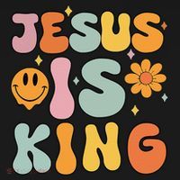 Jesus Is King Christian Religious Women's Tank Top thumb 5
