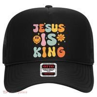 Jesus Is King Christian Religious Hat thumb 0