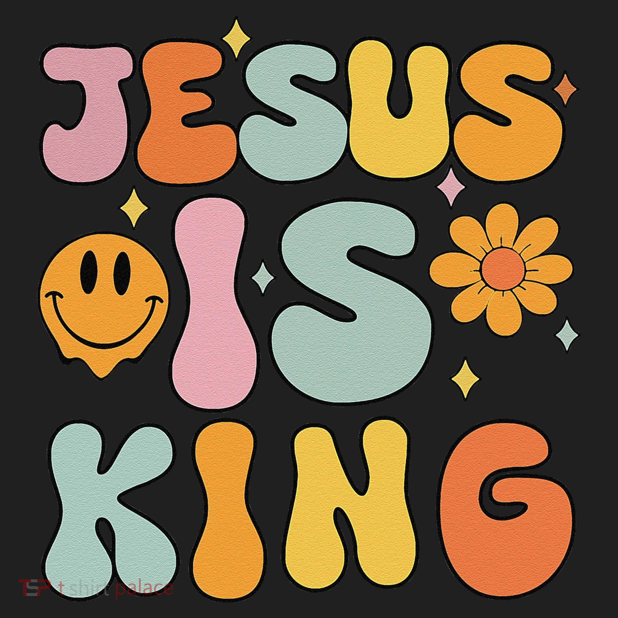 Jesus Is King Christian Religious Hat
