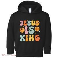 Jesus Is King Christian Religious Toddler Hoodie thumb 0