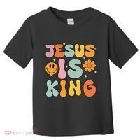 Jesus Is King Christian Religious Toddler T-Shirt thumb 0