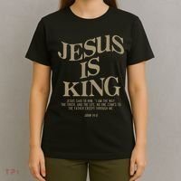 Jesus Is King Jesus John 146 Costume Christian T-Shirt thumb 4