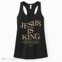 Jesus Is King Jesus John 146 Costume Christian Women's Tank Top thumb 0