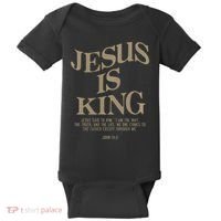 Jesus Is King Jesus John 146 Costume Christian Baby Bodysuit thumb 0