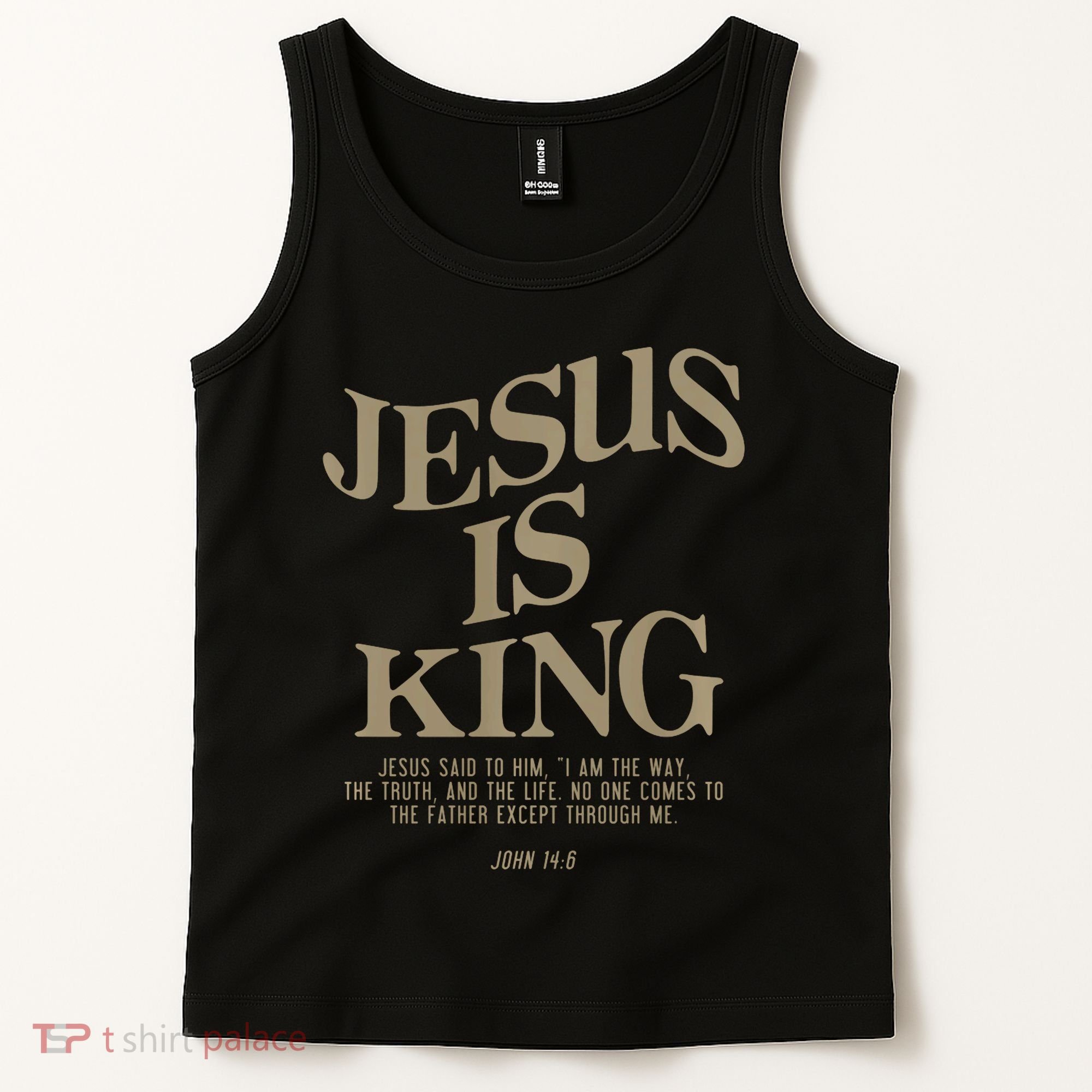 Jesus Is King Jesus John 146 Costume Christian Tank Top
