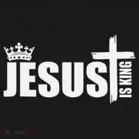 Jesus Is King Simple Crown Logo Women's Hoodie thumb 2