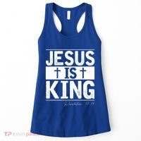 Jesus Is King Jesus Costume Adult Christian  Women's Tank Top thumb 0
