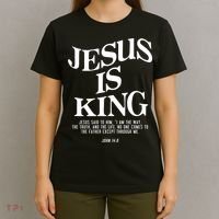 Jesus Is King Jesus John 14:6 Costume Christian T-Shirt thumb 4
