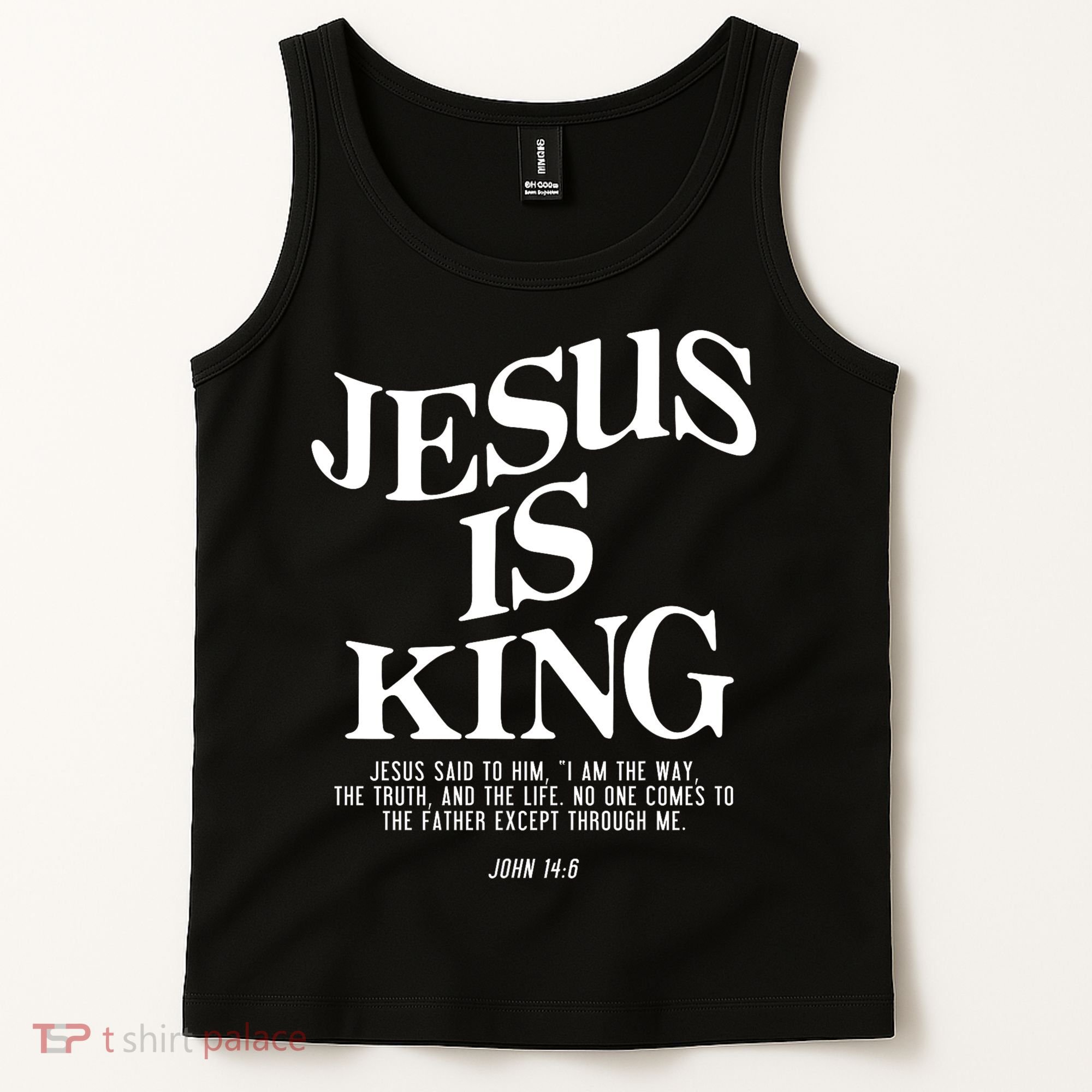 Jesus Is King Jesus John 14:6 Costume Christian Tank Top