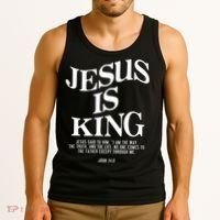 Jesus Is King Jesus John 14:6 Costume Christian Tank Top thumb 3