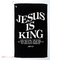 Jesus Is King Jesus John 14:6 Costume Christian Golf Towel thumb 0