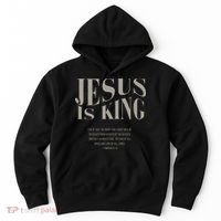 Jesus Is King Christian Hoodie thumb 0
