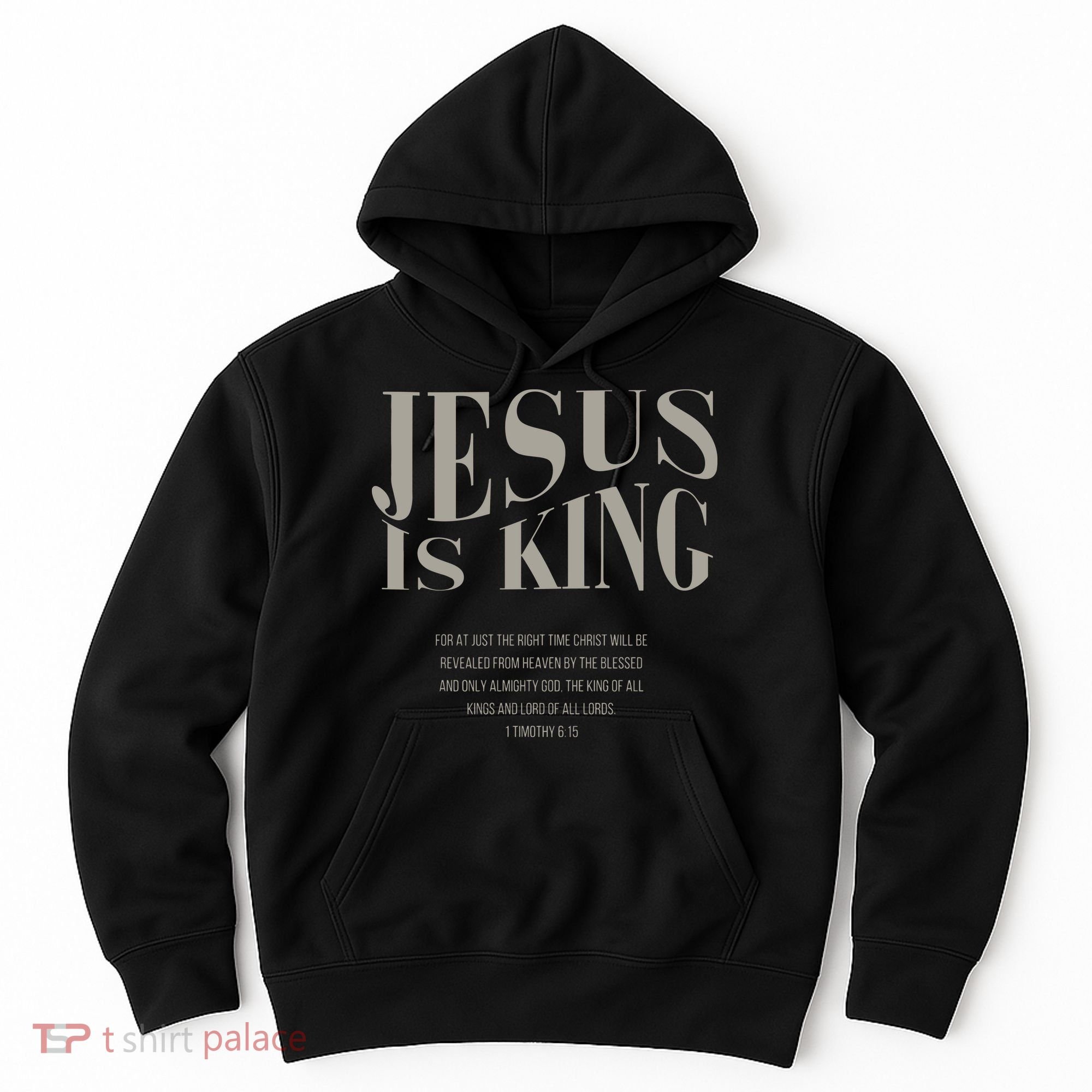Jesus Is King Christian Hoodie