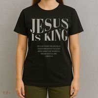 Jesus Is King Christian T-Shirt thumb 4