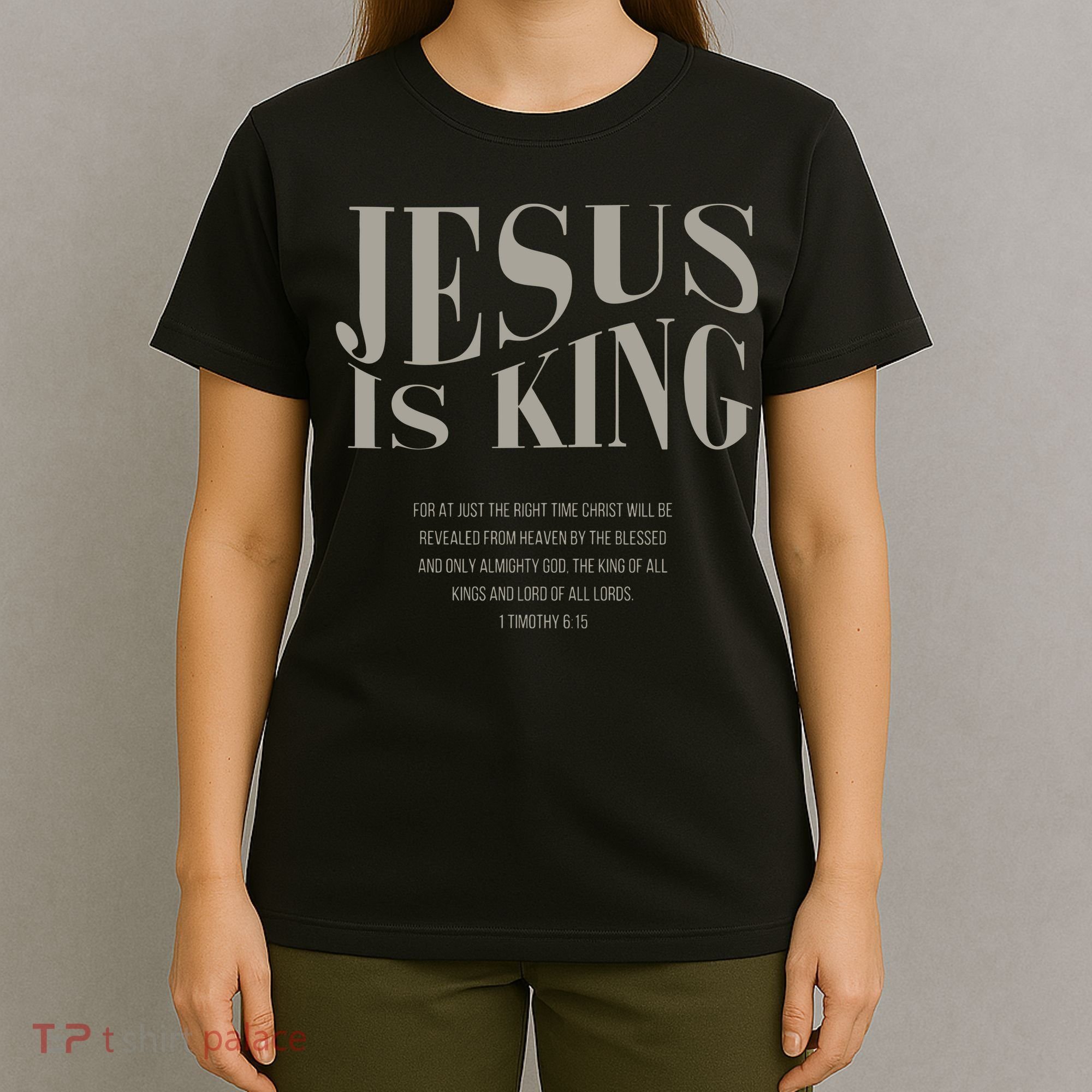 Jesus Is King Christian T-Shirt