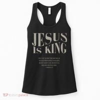 Jesus Is King Christian Women's Tank Top thumb 0