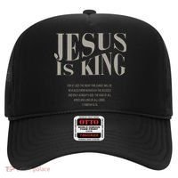 Jesus Is King Christian Hat thumb 0