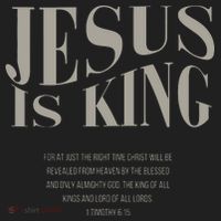 Jesus Is King Christian Hat thumb 2