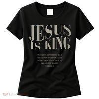 Jesus Is King Christian Women's T-Shirt thumb 0