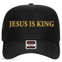 Jesus Is King Christian Hat thumb 0