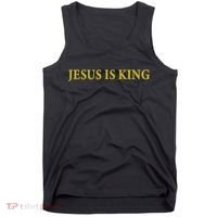Jesus Is King Christian Tank Top thumb 0