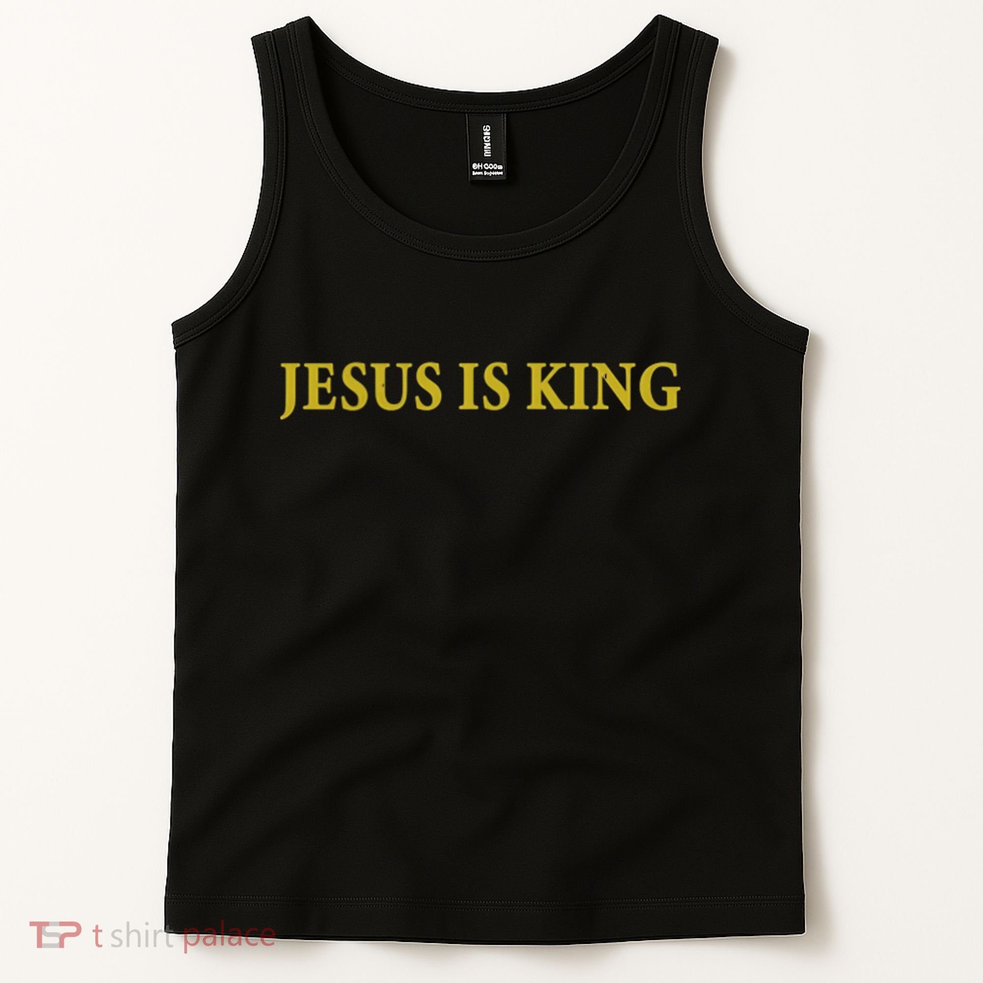 Jesus Is King Christian Tank Top