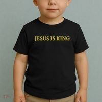 Jesus Is King Christian Toddler T-Shirt thumb 2