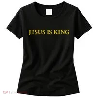 Jesus Is King Christian Women's T-Shirt thumb 0
