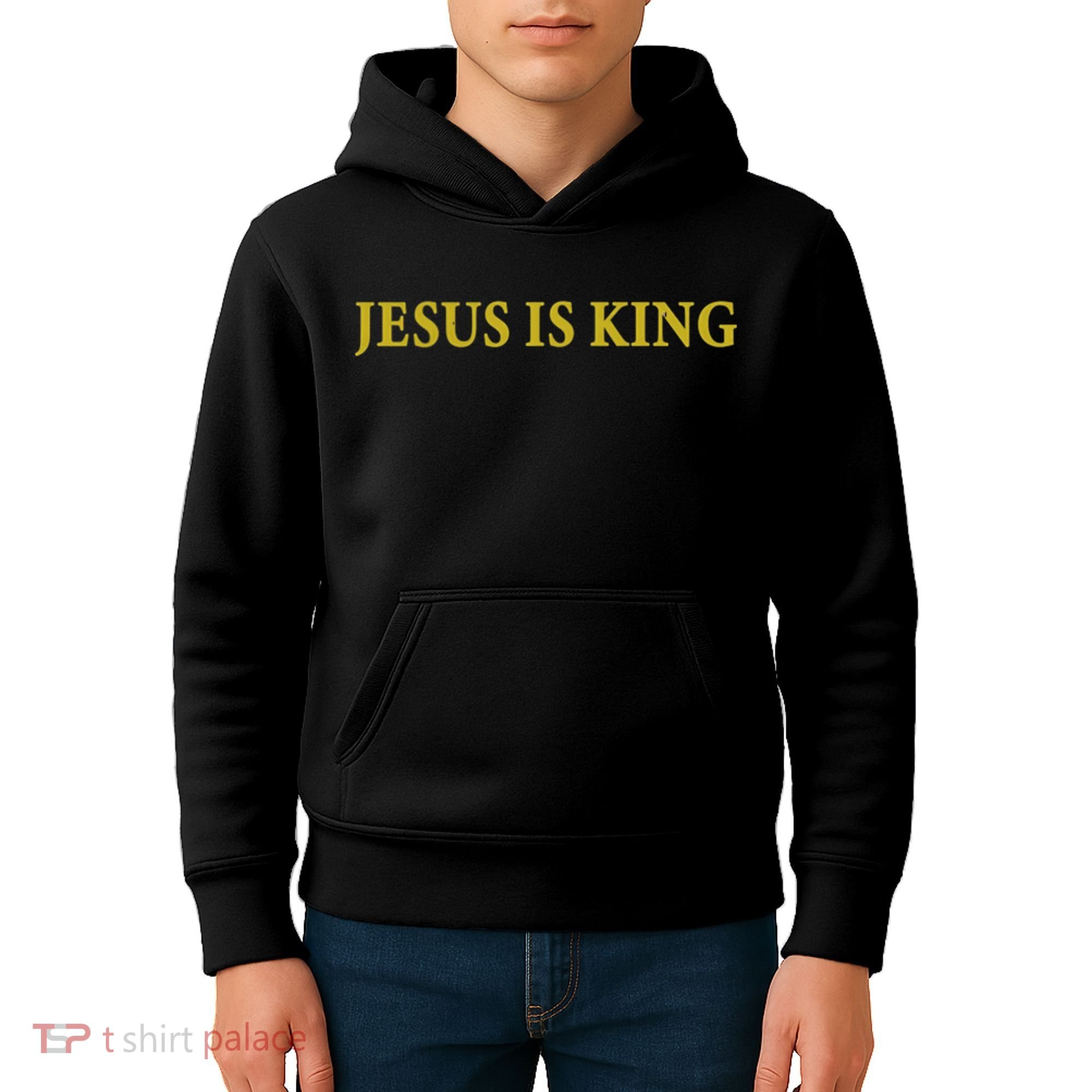 Jesus Is King Christian Kids Hoodie