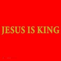 Jesus Is King Christian Santa Hat thumb 1