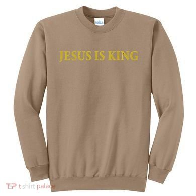 Jesus Is King Christian Sweatshirt