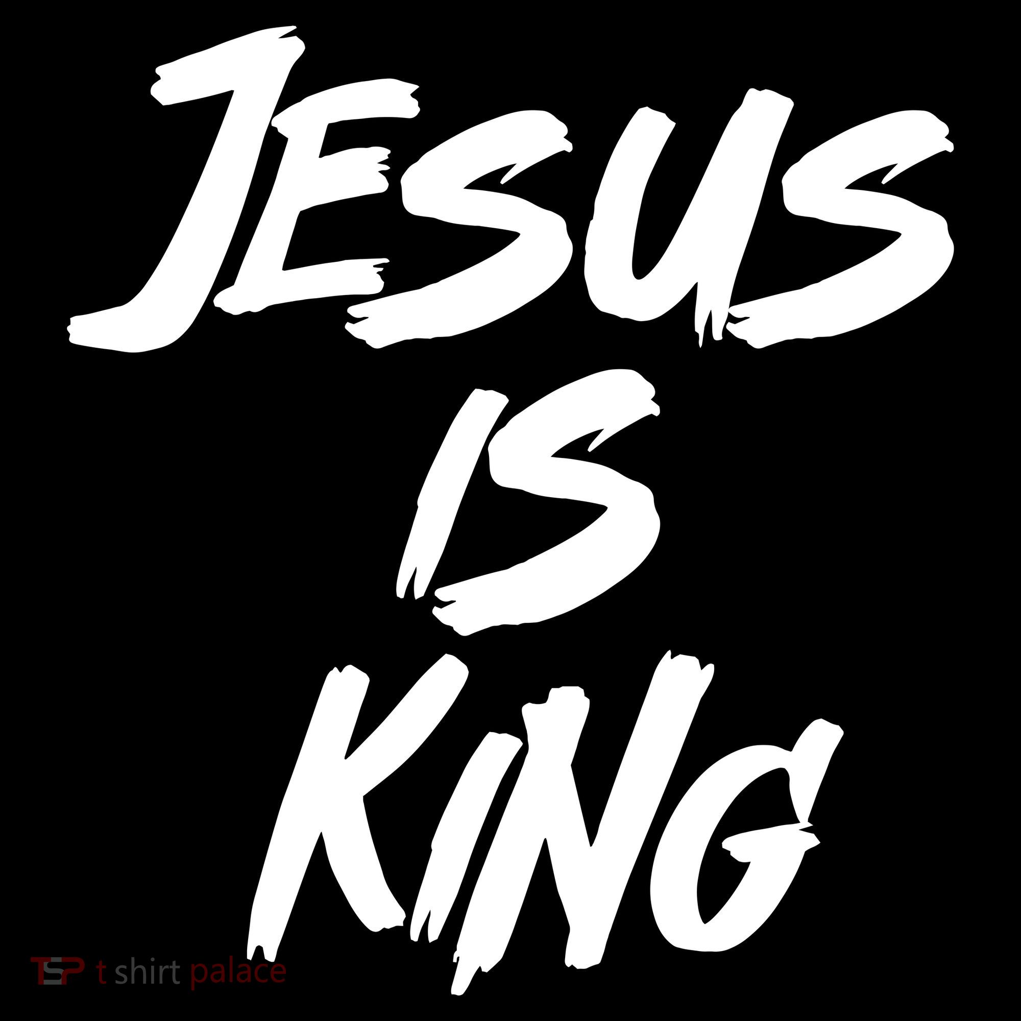 Jesus Is King Apron